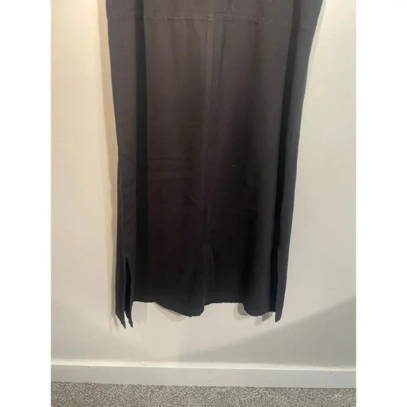 Vintage‎ Talbots Black Sleeveless Novelty Embroidered Maxi Dress - Picture 4 of 9